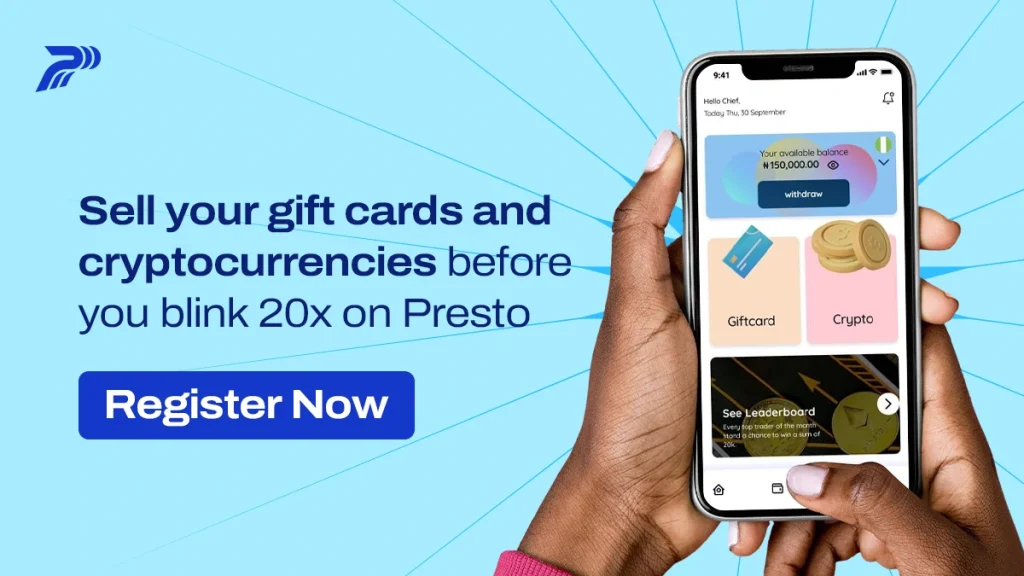 Sell with Presto, avoid crypto scammers